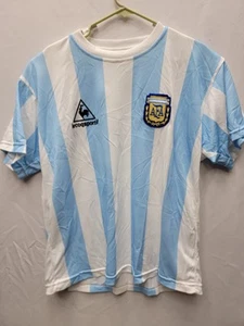Argentina 1986 Diego Maradona Futbol Soccer Jersey Sz XL X large - Picture 1 of 10