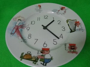 Reloj de pared de porcelana 26 cm Bayrischer Aloisius von Schirnding - Imagen 1 de 2