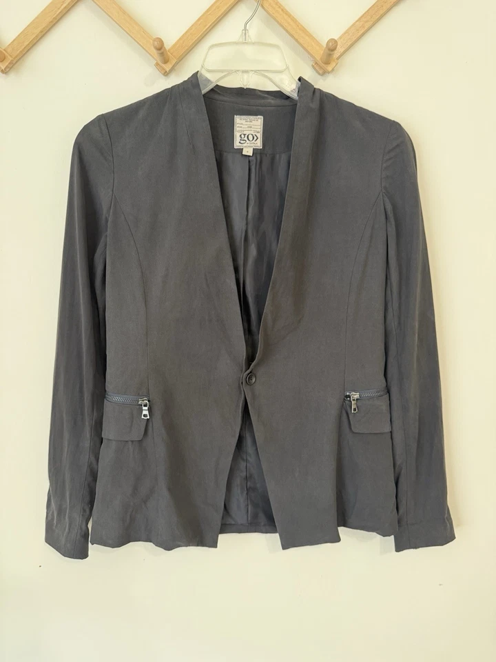 GO от GOSILK Blazer 100% шелк - Изображение 1 из 4