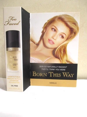 Too Faced BORN THIS WAY- Undetectable - Med. To Full Coverage Foundation-Vanilla - Image 1 of 2