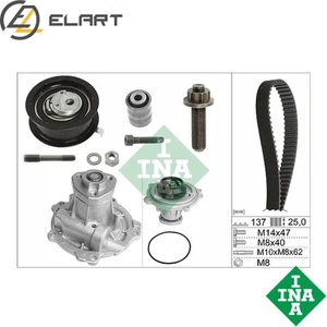 WATER PUMP & TIMING BELT SET 530 0377 31 FOR AUDI A4B5A6C5 VW PASSATB5 1Z 1.9L - Picture 1 of 8