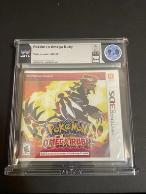 Pokemon Omega Ruby Nintendo 3DS 2DS Sealed New WATA 9.8 A++ Graded - Image 1 of 4