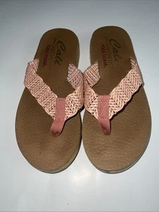 Damen-Sandale Skechers Sandcomber Mauve Synthetik Größe 7 - Bild 1 von 9