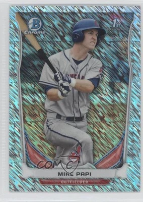 2014 Bowman Draft Chrome Shimmer Refractor /15 Mike Papi #CDP36 - Image 1 of 2