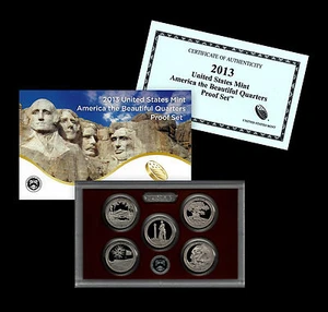 2013 S America the Beautiful National Parks Clad Proof Set in Original Mint Box - Picture 1 of 7
