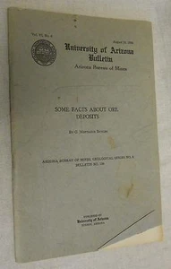 Some facts About Ore Deposits by G. Montague Butler (1935, Paperback) - Picture 1 of 7