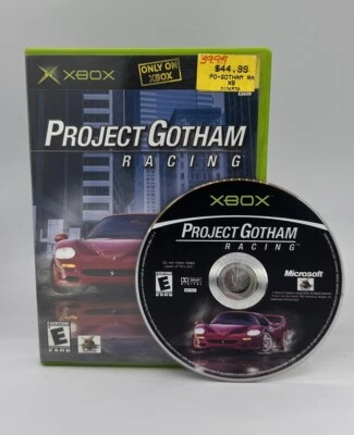 Project Gotham Racing (Original Xbox 2001) Black Label With Manual - Tested - Image 1 of 4