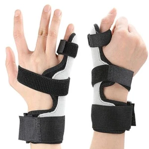 Breathable Finger Extension Splint Adjustable Finger Support Strap - Picture 1 of 7