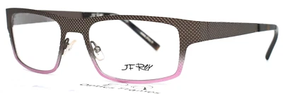 JF REY JF2490 9181 Burned Ground Pink Womens Rectangle Eyeglasses 53-18-130 B:35 - Image 1 of 4