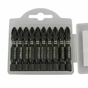 Impact Torsion Screwdriver Bits US PRO Industrial 10pc 50mm Flex 2282 - Picture 1 of 2
