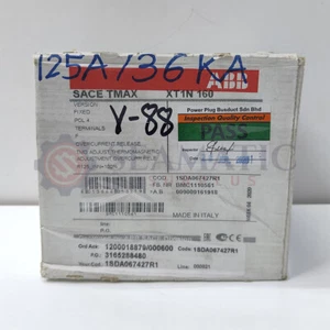 ABB MCCB 3P 125A, SACE TMAX XT2S 160, Ui=1000v, Uimp=8Kv, Ue=690VAC, V#88 - Imagen 1 de 8