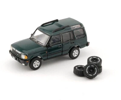 BM Creations 1998 Land Rover Discovery 1 - Green - LHD 1:64 Diecast Car 64B0185 - Image 1 of 3