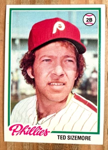 1978 TOPPS TED SIZEMORE CARD#136 DODGERS CARDINALS PHILLIES CUBS RED SOX - Picture 1 of 2