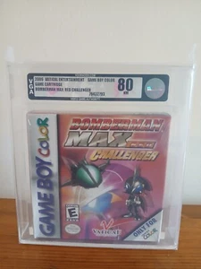 Bomberman Max Red Challenger VGA 80 Graded Authentic Gameboy Color Game New NTSC - Picture 1 of 1
