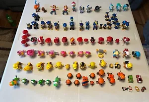 Huge Lot Paw Patrol 96 Figures Toys Rare Wheelchair, Mighty Twin, Croc Charms - Picture 1 of 14