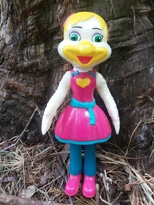 Helen Henny Posable Animal Doll 6.5" CEC Chuck E Cheese Pizza  - Picture 1 of 8