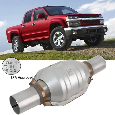 For 2007-2012 Chevy Colorado 2.9L 1PCS 2" Catalytic Converter + Heat Shield - Изображение 1 из 4