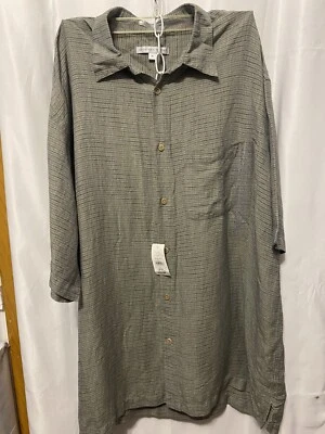 Geoffrey Beene Talla XL NUEVO CON ETIQUETAS CAMISA CON BOLSILLOS Foto 1 de 4