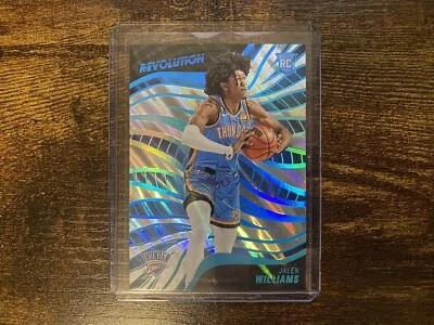 2022-23 Panini Revolution Jalen Williams Lava 01/10 RC 124 Thunder - Image 1 of 2