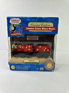 New Thomas & Friends Wooden Railway James Goes Buzz Buzz  2003 Limited Edition - Picture 1 of 11