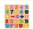 Colorful Wooden Kid Puzzle Children Wood  Educational Montessori Number 1-20
