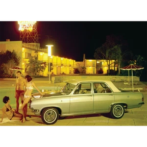 Holden HD Premier Art Print – Poolside Mermaid Beach 1965 – 3 sizes Poster - Picture 1 of 6