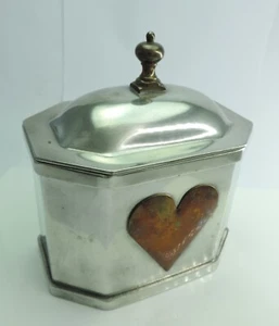 Lata de galletas de metal vintage / KMD Holland - Imagen 1 de 5