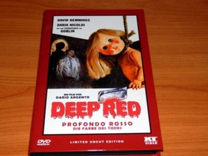 Deep Red Profondo Rosso large Hardbox Dario Argento Giallo Horror Gore Crime - Picture 1 of 6