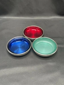 F.B.Rogers Silver Co 775 Ashtray Coasters (3)  1883 Trade Mark - Picture 1 of 8