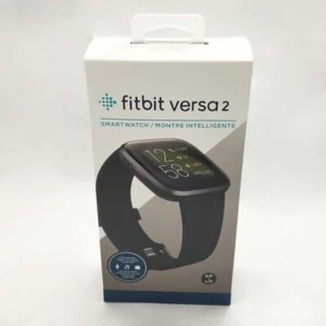 Fitbit Versa 2 Health & Fitness Smartwatch Original Activity Tracker. BLACK - Picture 1 of 4