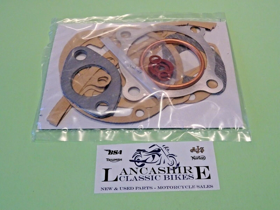 JUEGO DE JUNTAS BSA BANTAM D14/4 B175 4 VELOCIDADES 175cc ""nuevo"" hecho en el Reino Unido 1968-1971 Foto 1 de 1