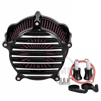 Stripe Air Cleaner Red Intake Filter For Harley Forty Eight XL1200X Seventy Two - Image 1 of 4