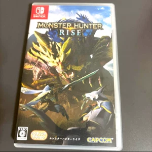 MONSTER HUNTER RISE CAPCOM Nintendo Switch F/S Game Used From Japan - Picture 1 of 2