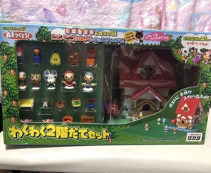 Animal Crossing Lets Make a Forest 2 Story House Red Figure 2001 w/Box Unused - Picture 1 of 8
