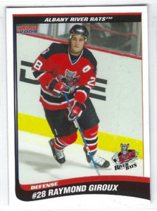 2003-04 Albany River Rats (AHL) Raymond Giroux