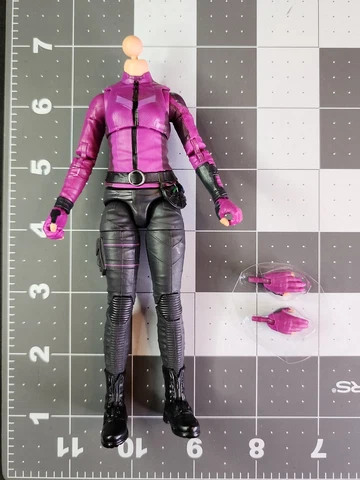 Marvel Legends HAWKEYE DISNEY+ custom fodder female body buck Kate Bishop Hasbro Cover