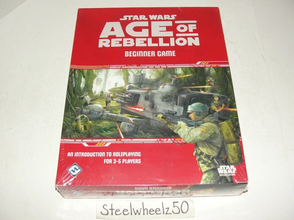 Fantasy Flight Games Star Wars: Age of Rebellion Beginner Game (SWA01)