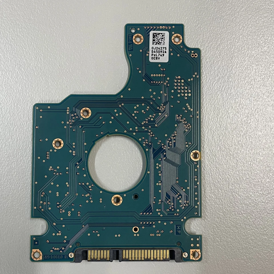 Hitachi 5K1000-1000 2.5" SATA HDD PCB 0J44123 HTS541010A9E632 220 0A90350 01 - Image 1 of 4