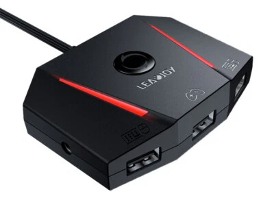 Leadjoy VX2 Game Adapter Wired 3.5mm Studio Jack for Switch, Xbox, PS4, PS5 - Image 1 of 4