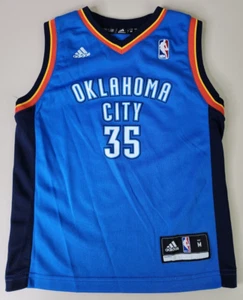 Adidas Kevin Durant Oklahoma City Thunder NBA Jersey OKC Kids Boys Size M - Picture 1 of 12
