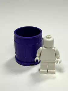 Lego Large Purple Minifigure Barrel - Picture 1 of 1