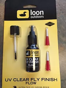 LOON UV KLARE FINISH FÜR FLIEGENBINDUNG. FLOW. ULTRADÜNNES AUSHÄRTUNGSHARZ. - Bild 1 von 1