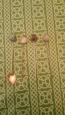 Fantasía hecha a mano piedra cuchara retorcida póker forjado ENVÍO GRATUITO  Foto 1 de 4