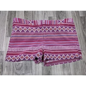 Merona Womens Size 14 Tribal Multicolored Shorts - Picture 1 of 10