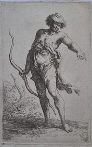 SALVATOR ROSA Old Master prints - Picture 1 of 9