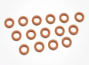 Kyosho ORG06B Silikon O-Ring orange, P6, 15 Stück für RC Getriebe Differentiale - Bild 1 von 3