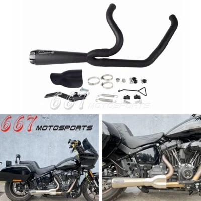 Sistema de escape 2 en 1 Street Bob ST FXLRST FXLRS 2018-24 Low Rider ST FXLRS Foto 1 de 4