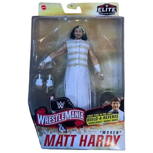 Matt Hardy WWE Elite Wrestlemania 36 Build-A-Referee Dangerous Danny Davis - Imagen 1 de 6