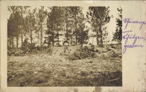 Foto cartolina faro in trincea, prima guerra mondiale - 4941597 - Foto 1 di 2