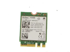 Killer Wireless N1550 1550 Dual Band WLAN WiFi 802.11 Wireless Card 28V8D - Picture 1 of 2